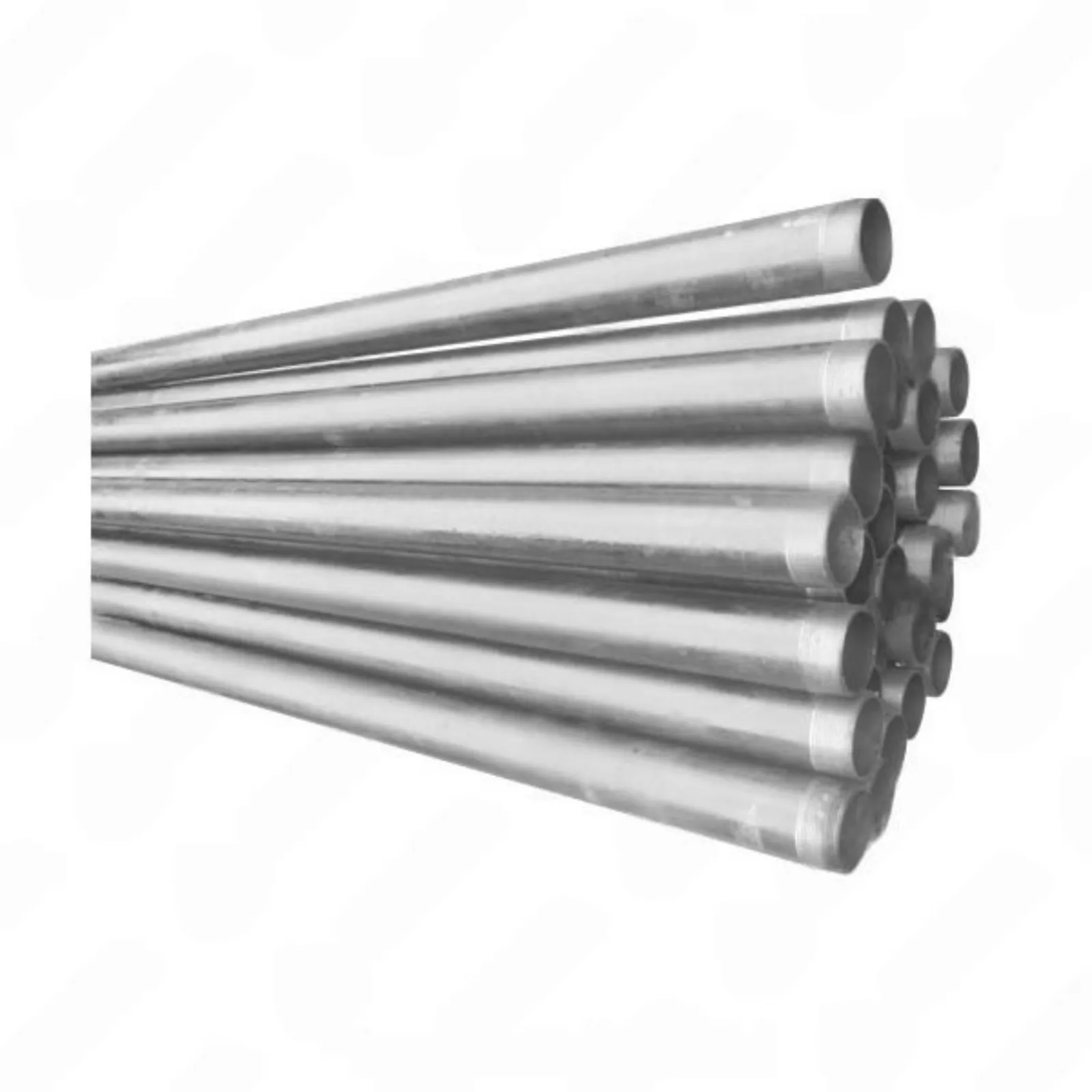 TUBO FIERRO NEGRO GALVANIZADO ISO 65 SERIE II C/ COSTURA NPT X 6.4 MT