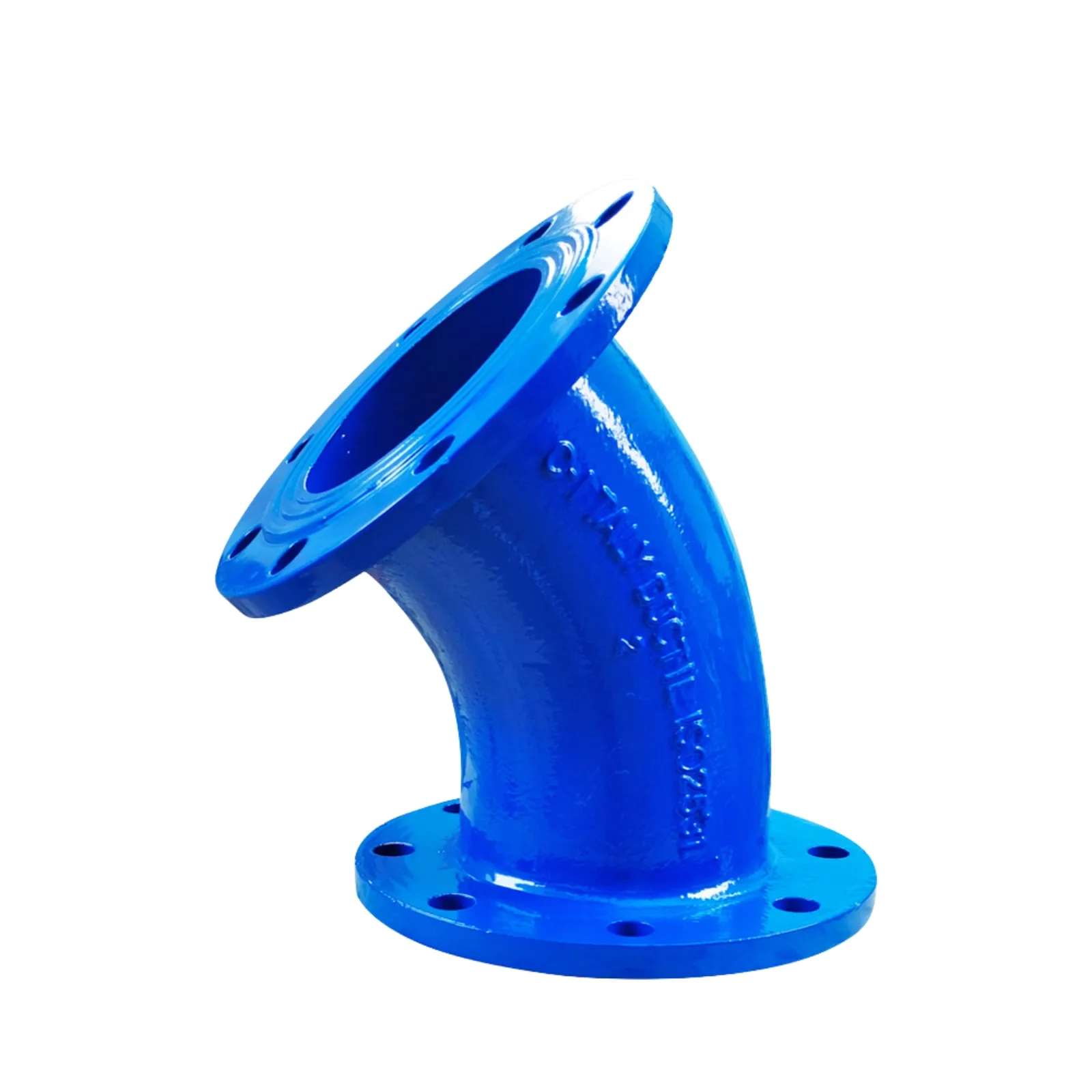 CODO BRIDADA HD 45° PN16