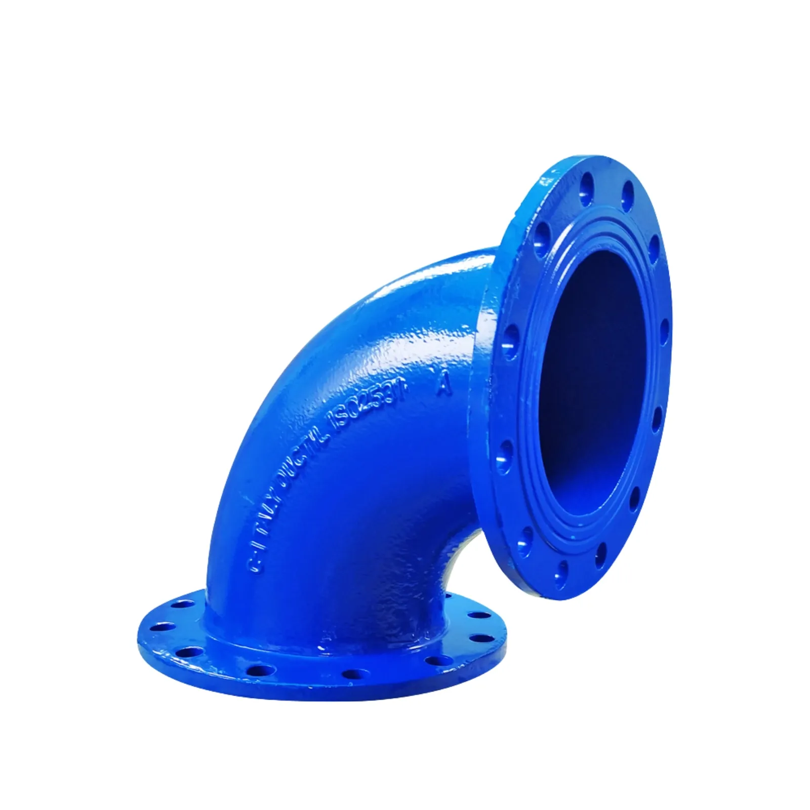 CODO BRIDADA HD 90° PN16