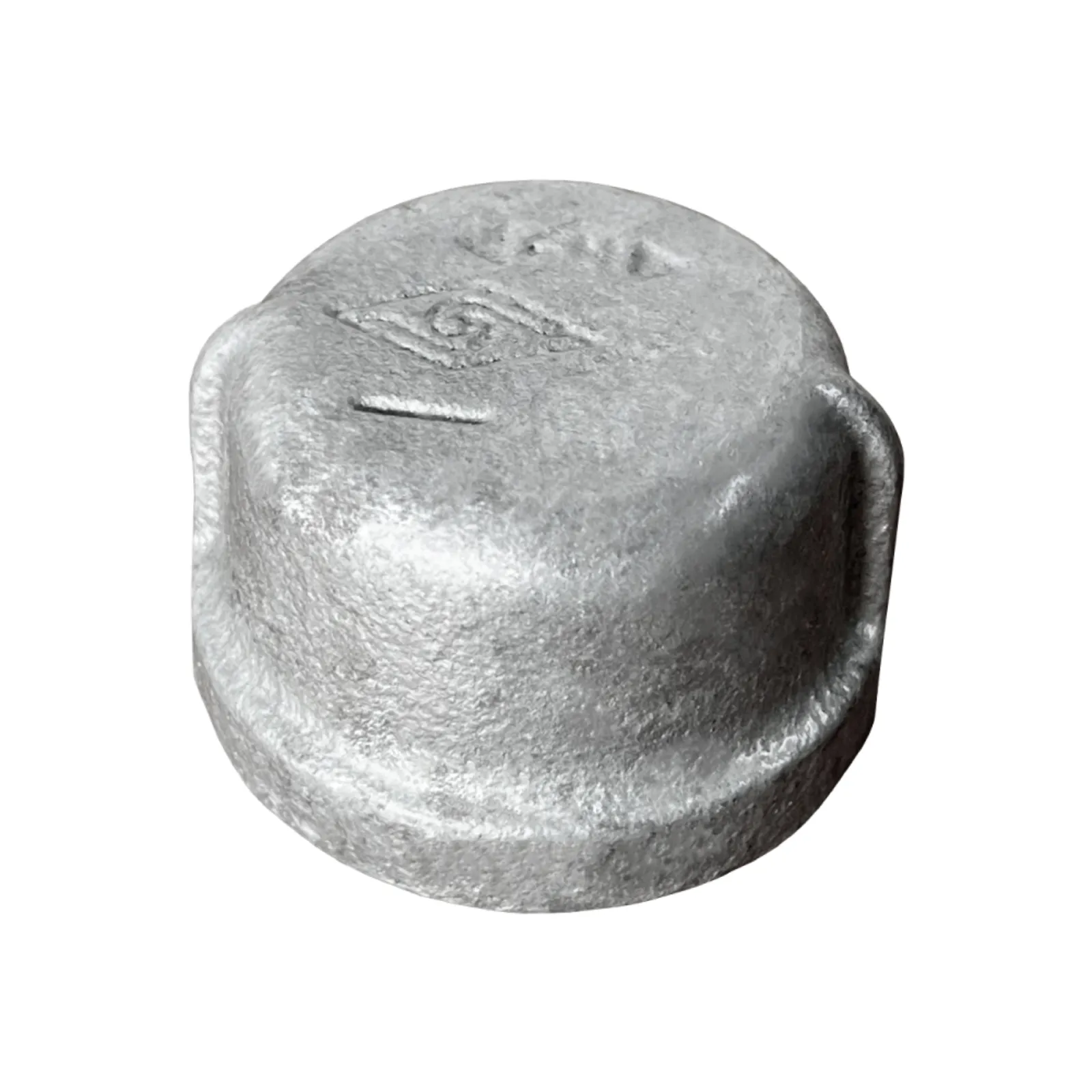 TAPON HEMBRA FIERRO MALEABLE GALVANIZADO X 45° CLASE 150 ROSCA NPT UL/FM