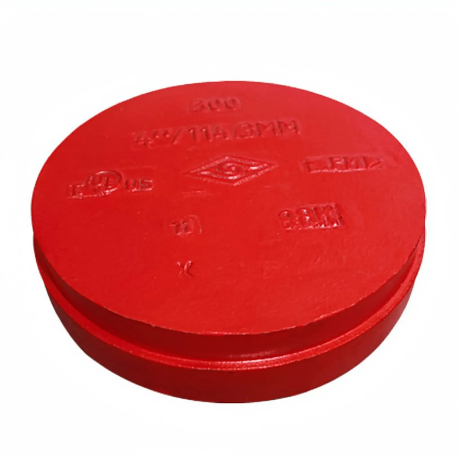 TAPON RANURADO UL/FM FIERRO DUCTIL ASTM A536 UL/FM