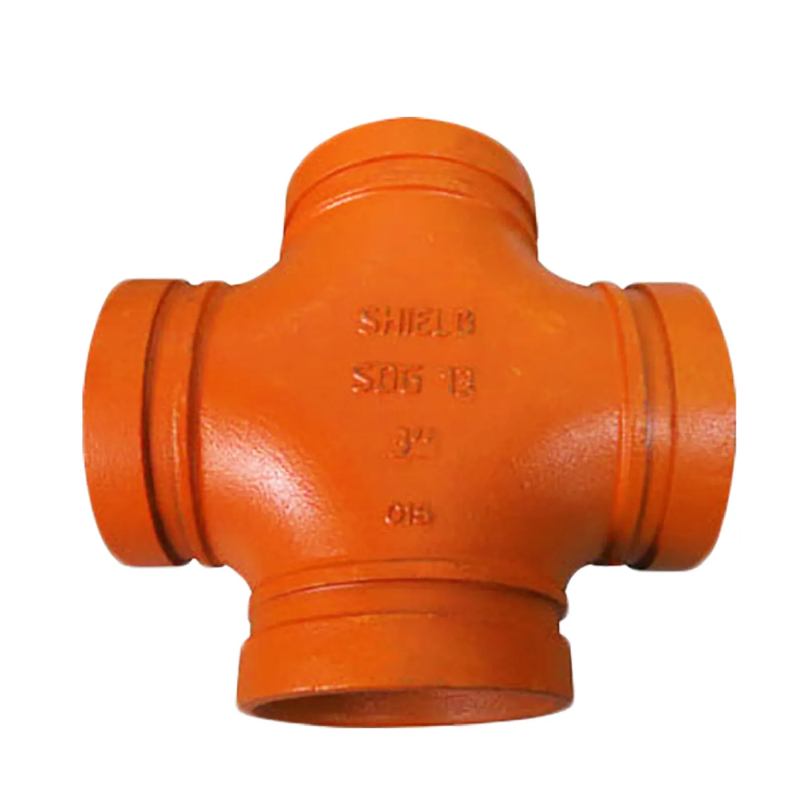 CRUZ RANURADO UL/FM FIERRO DUCTIL ASTM A536 UL/FM