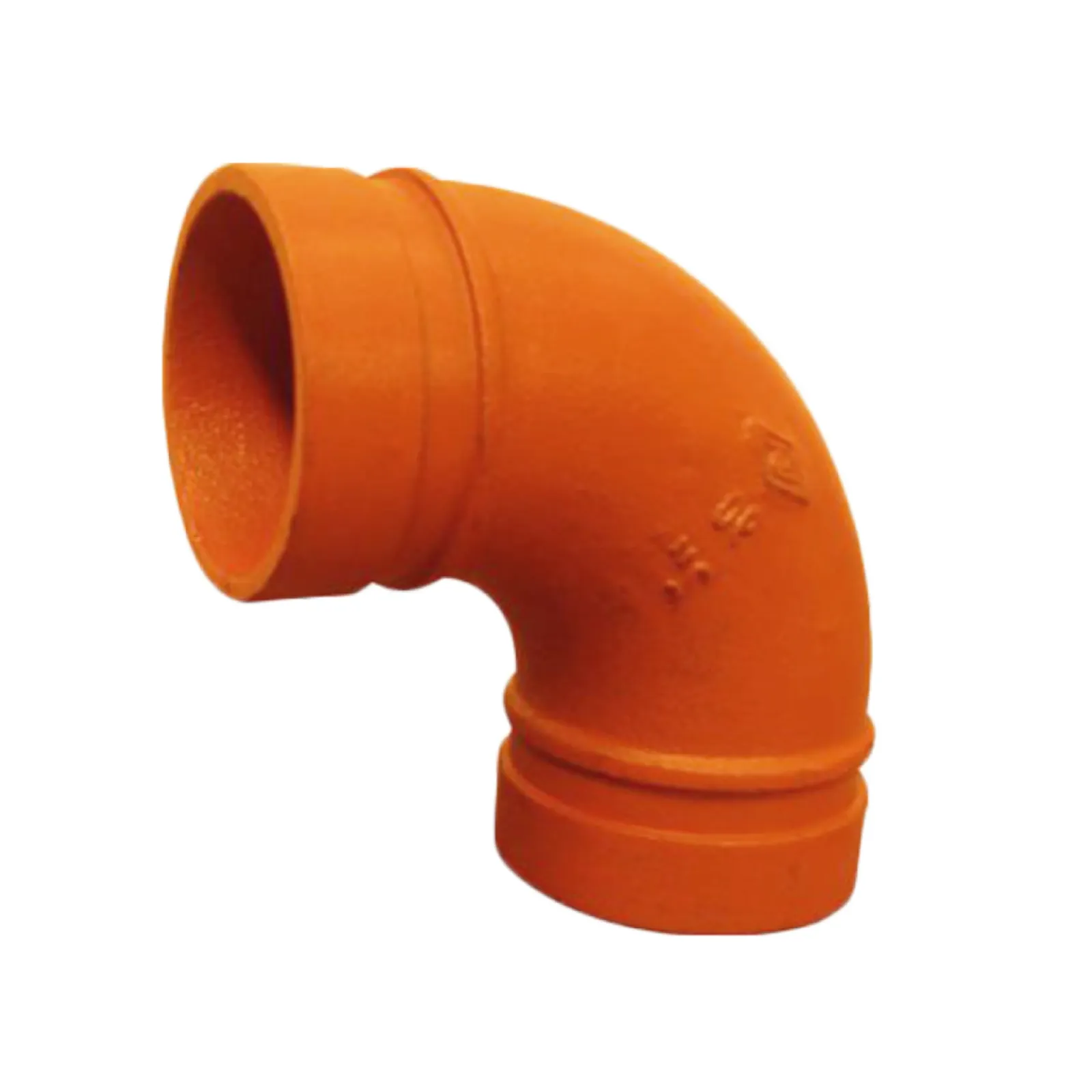 CODO RANURADO UL/FM X 90° FIERRO DUCTIL ASTM A536 UL/FM